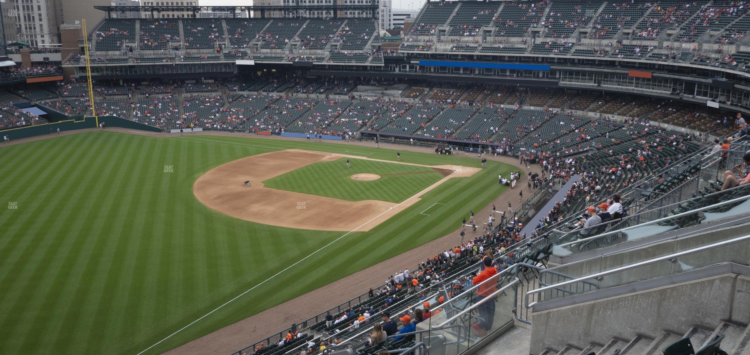 Seating view for Comerica Park Section 342