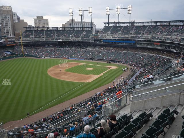 Seating view for Comerica Park Section 342