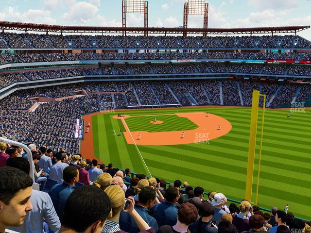 Seating view for Citizens Bank Park Section 306