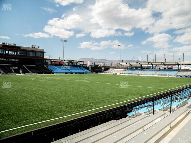 Seating view for Weidner Field Section 121