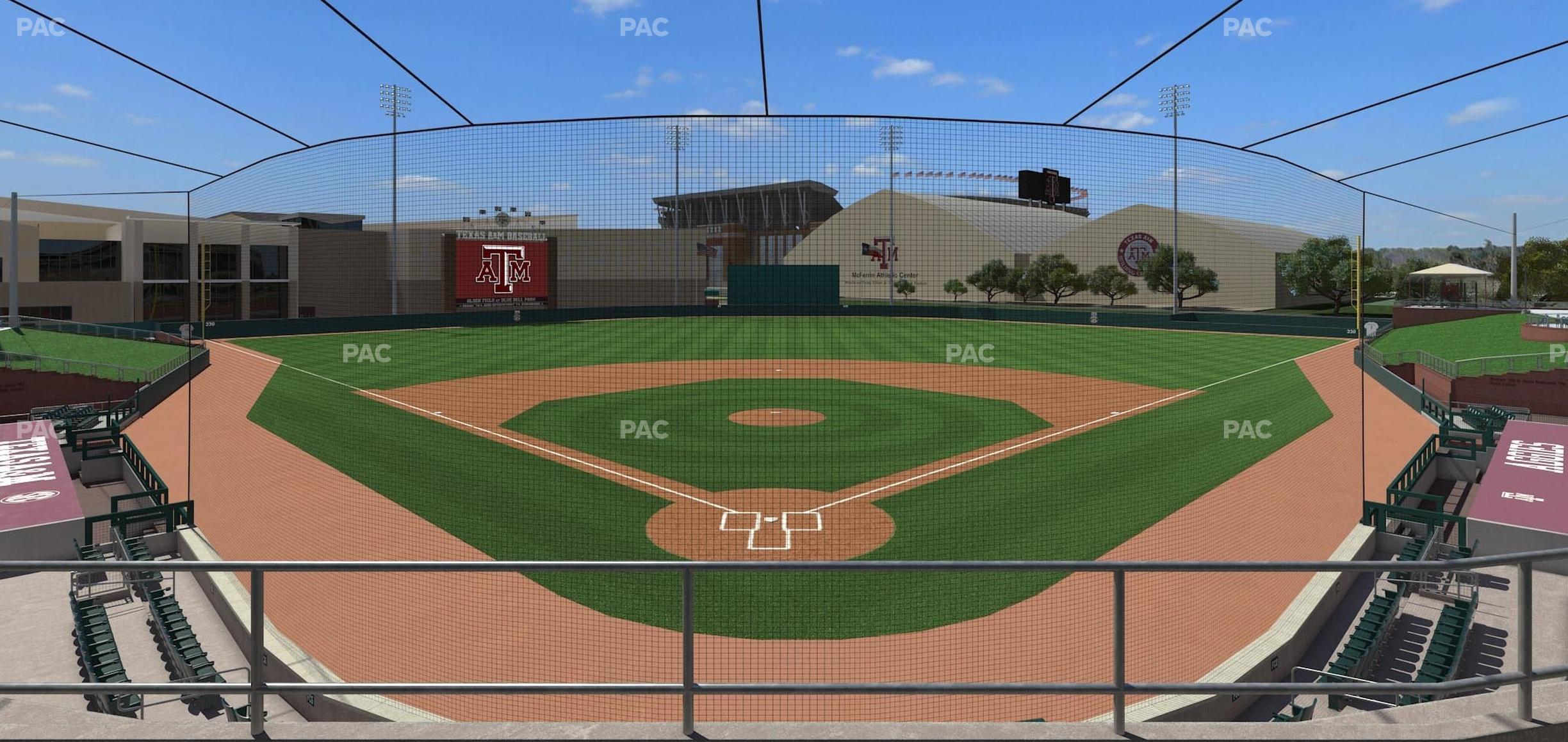 Seating view for Olsen Field at Blue Bell Park Section 206