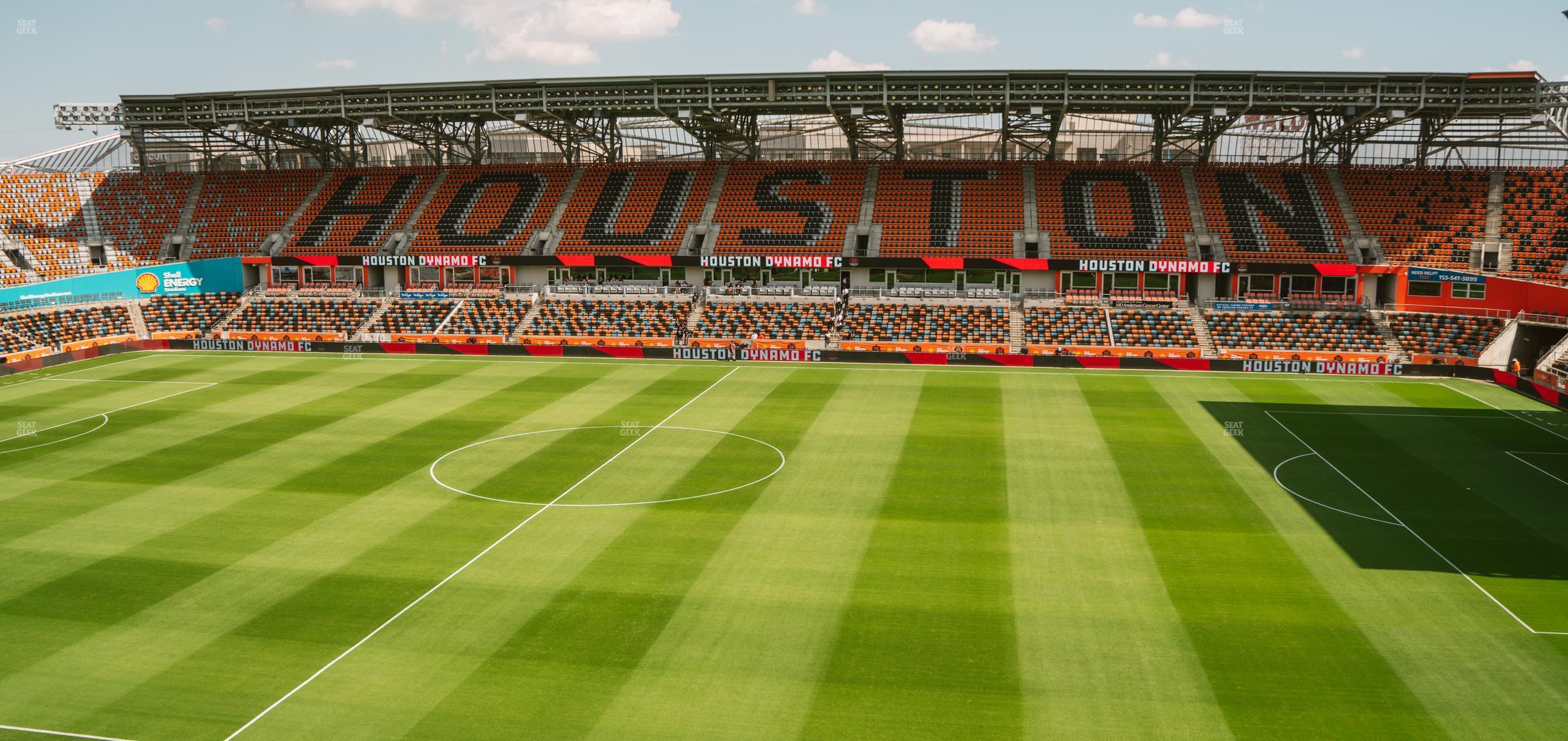 Seating view for Shell Energy Stadium Section 205