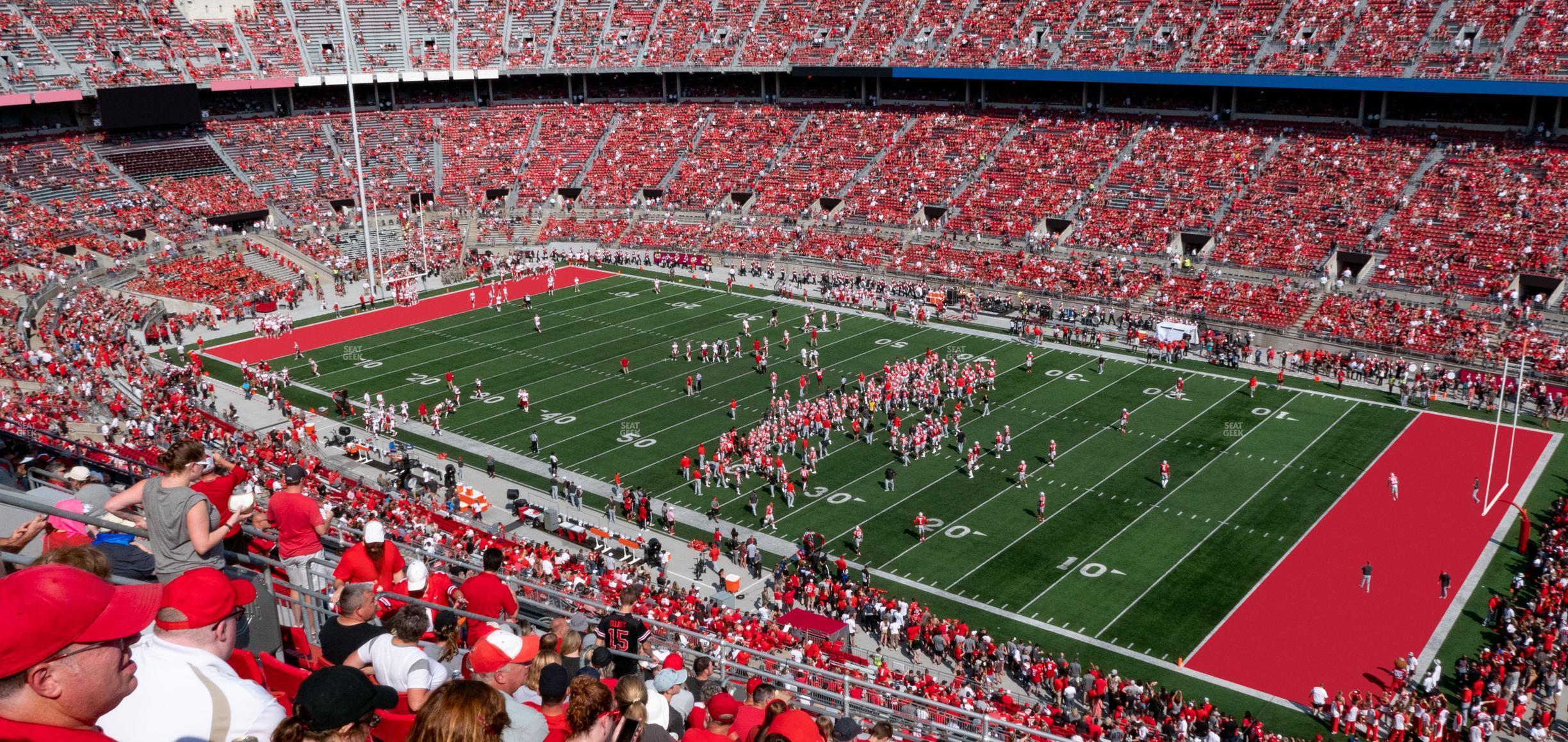 Seating view for Ohio Stadium Section 27 C