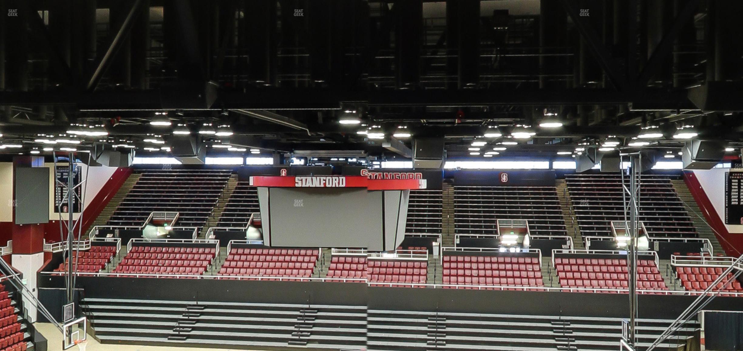 Seating view for Maples Pavilion Section 3