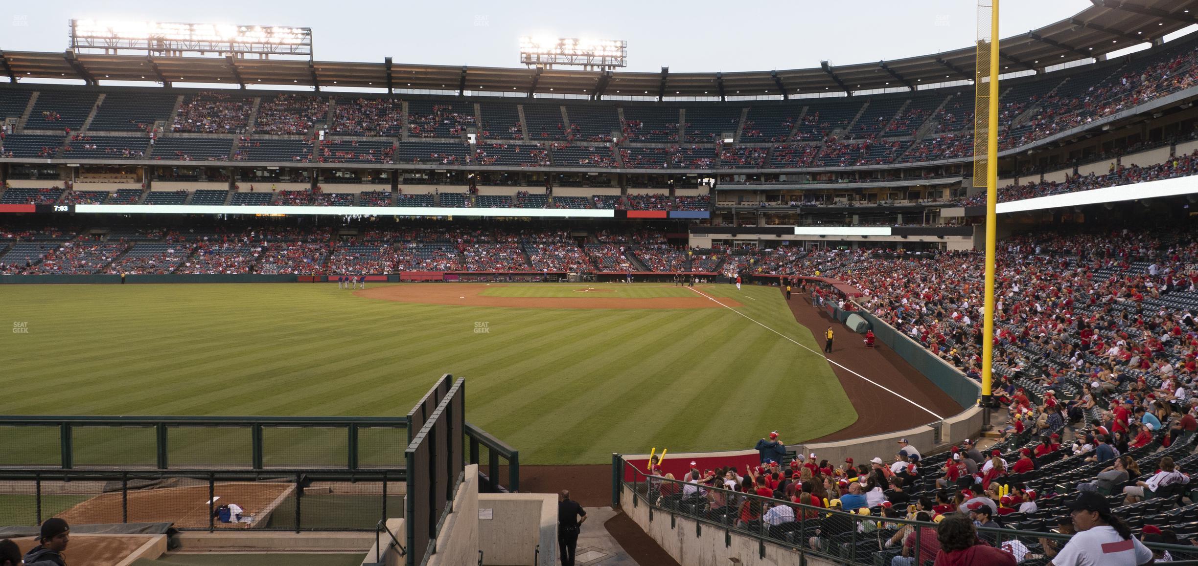 Seating view for Angel Stadium of Anaheim Section 260