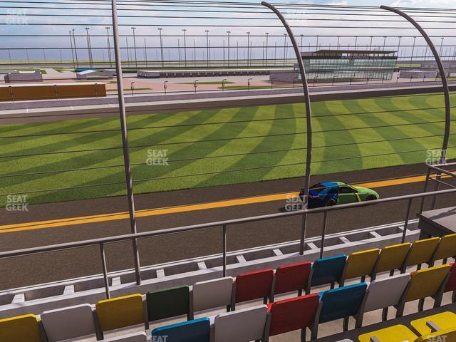 Seating view for Daytona International Speedway Section Front 138