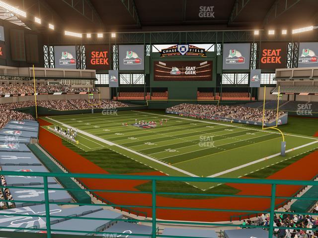 Seating view for Chase Field Section 210 E W