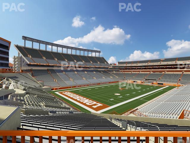 Seating view for Darrell K Royal - Texas Memorial Stadium Section 34