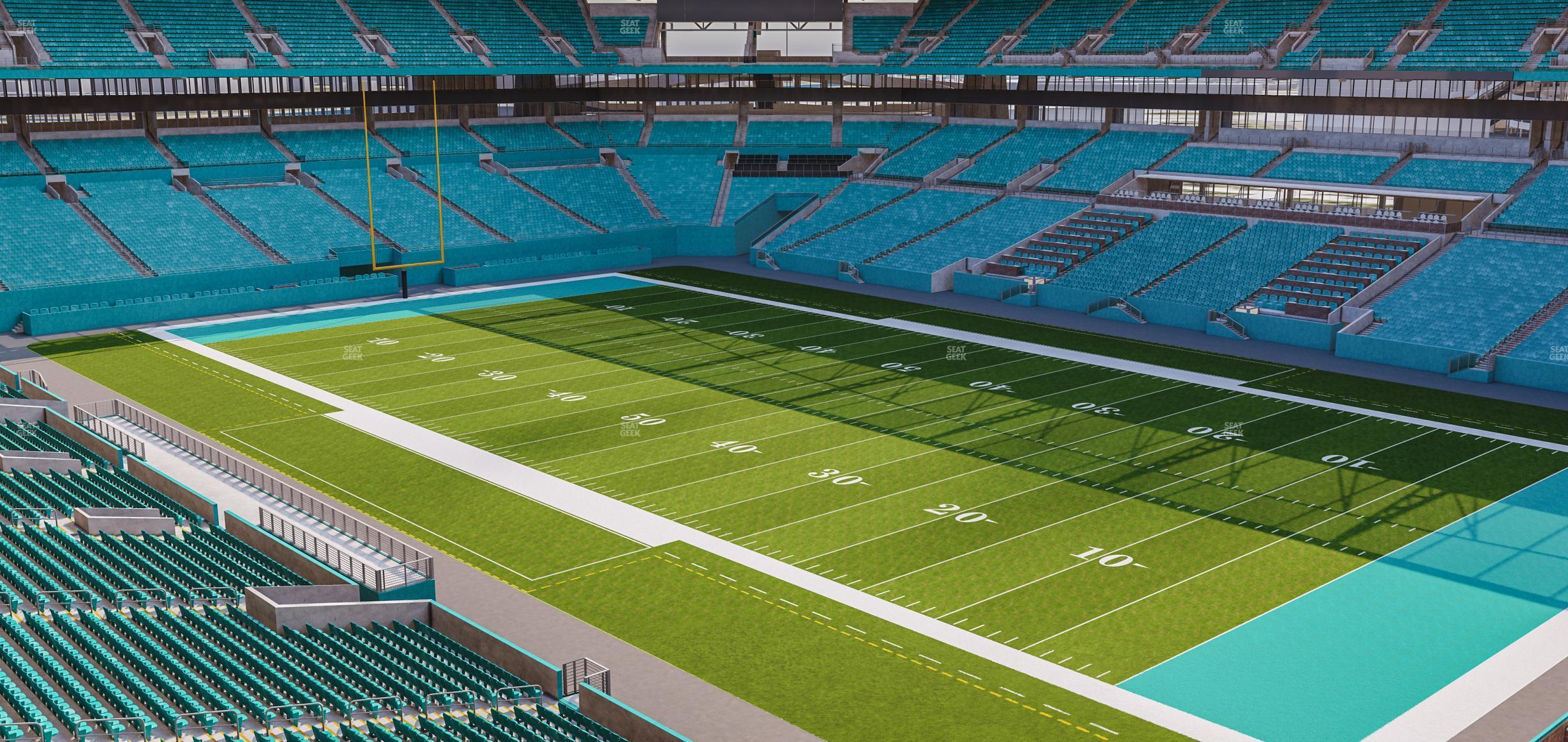 Seating view for Hard Rock Stadium Section 311