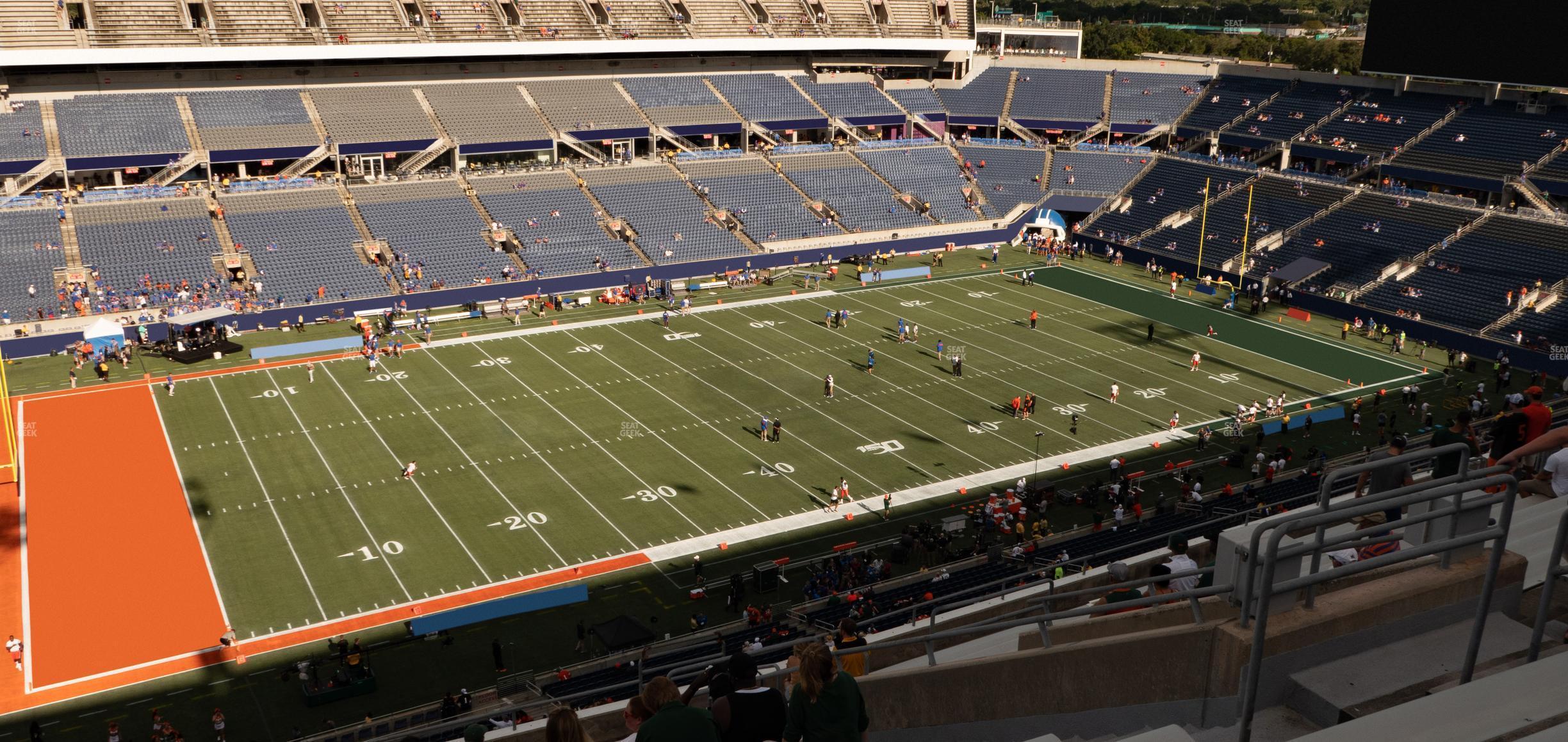 Seating view for Camping World Stadium Section 238