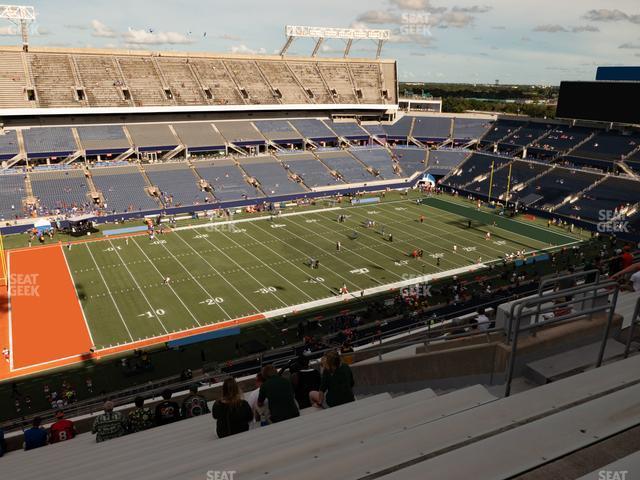 Seating view for Camping World Stadium Section 238