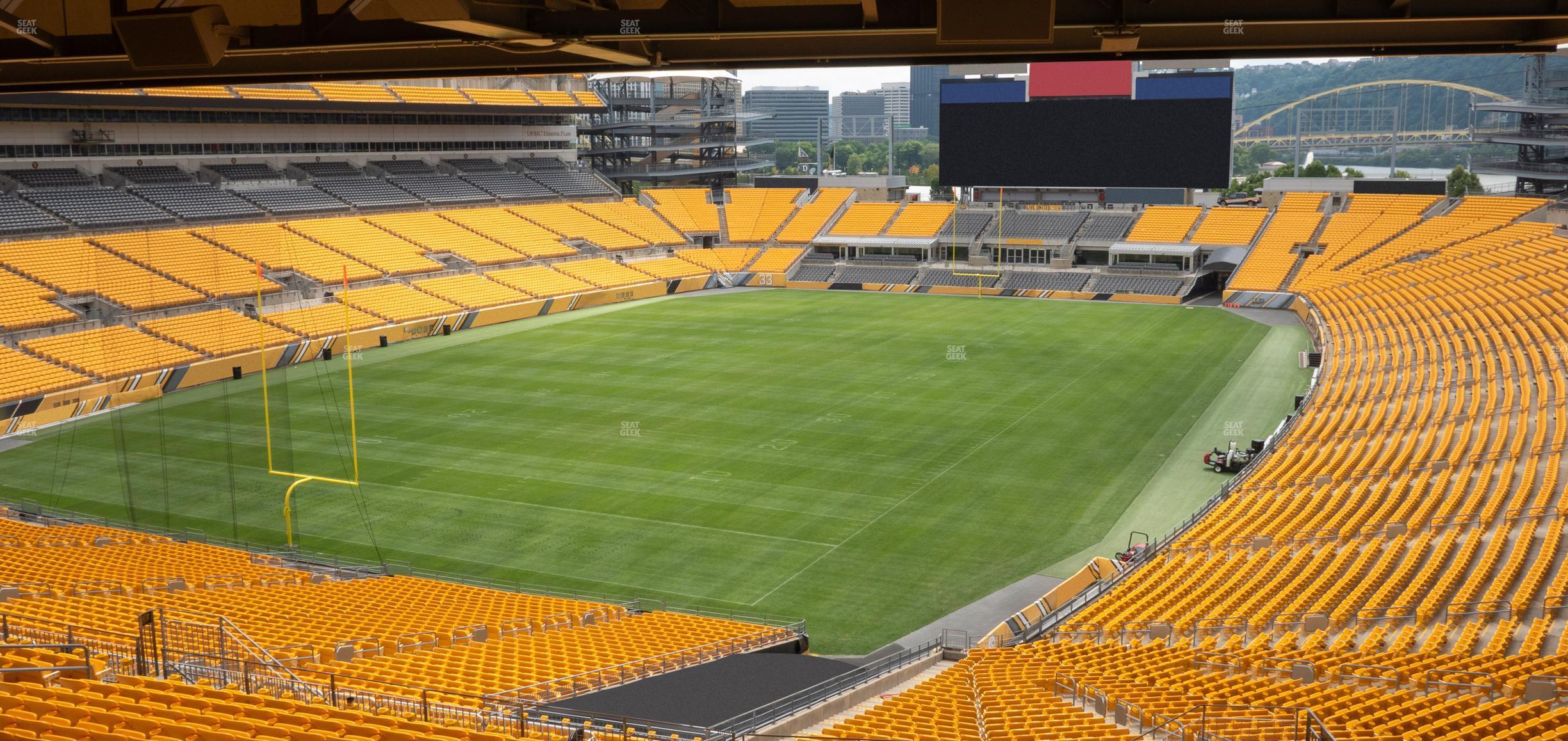 Seating view for Acrisure Stadium Section North Club 012