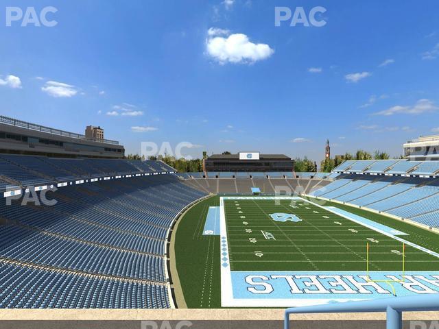 Seating view for Kenan Memorial Stadium Section Suite 3