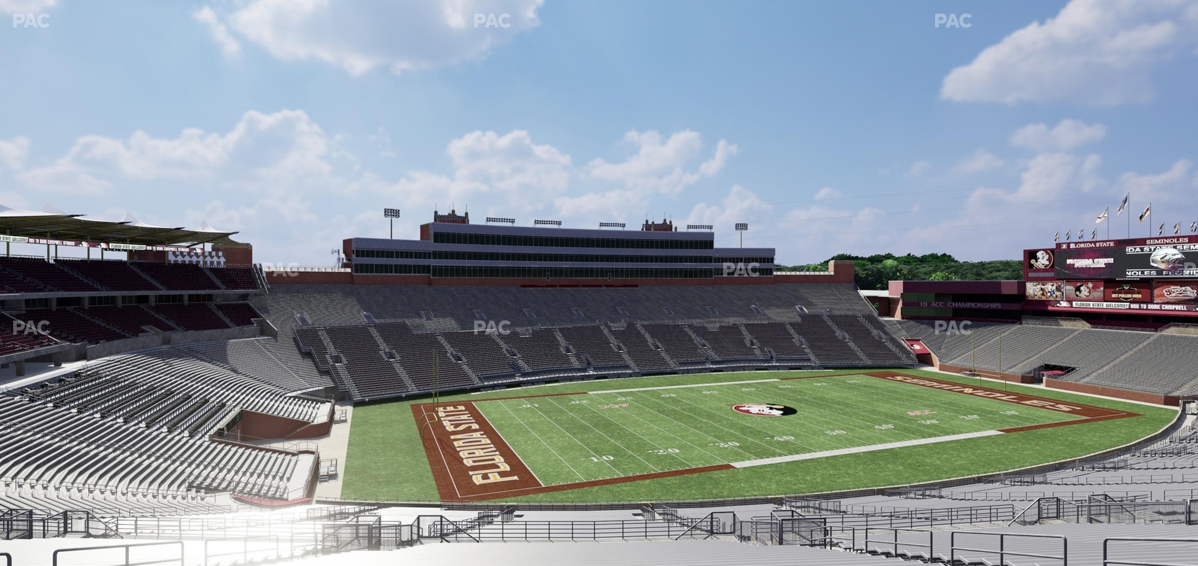 Seating view for Doak Campbell Stadium Section 14