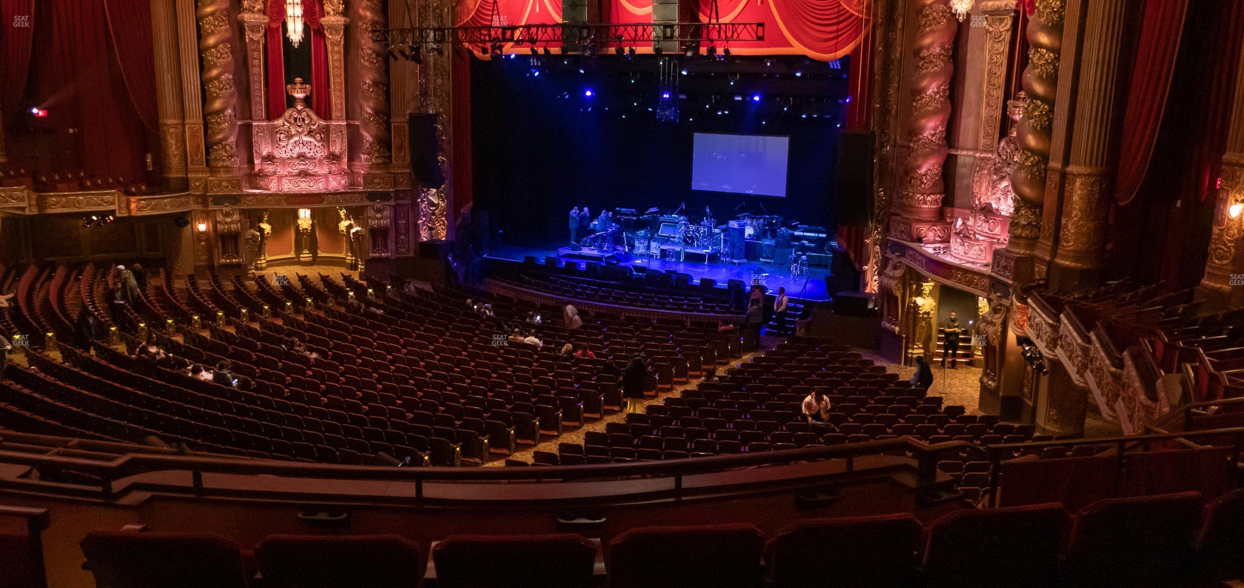 Seating view for Kings Theatre - Brooklyn Section Mezzanine 15