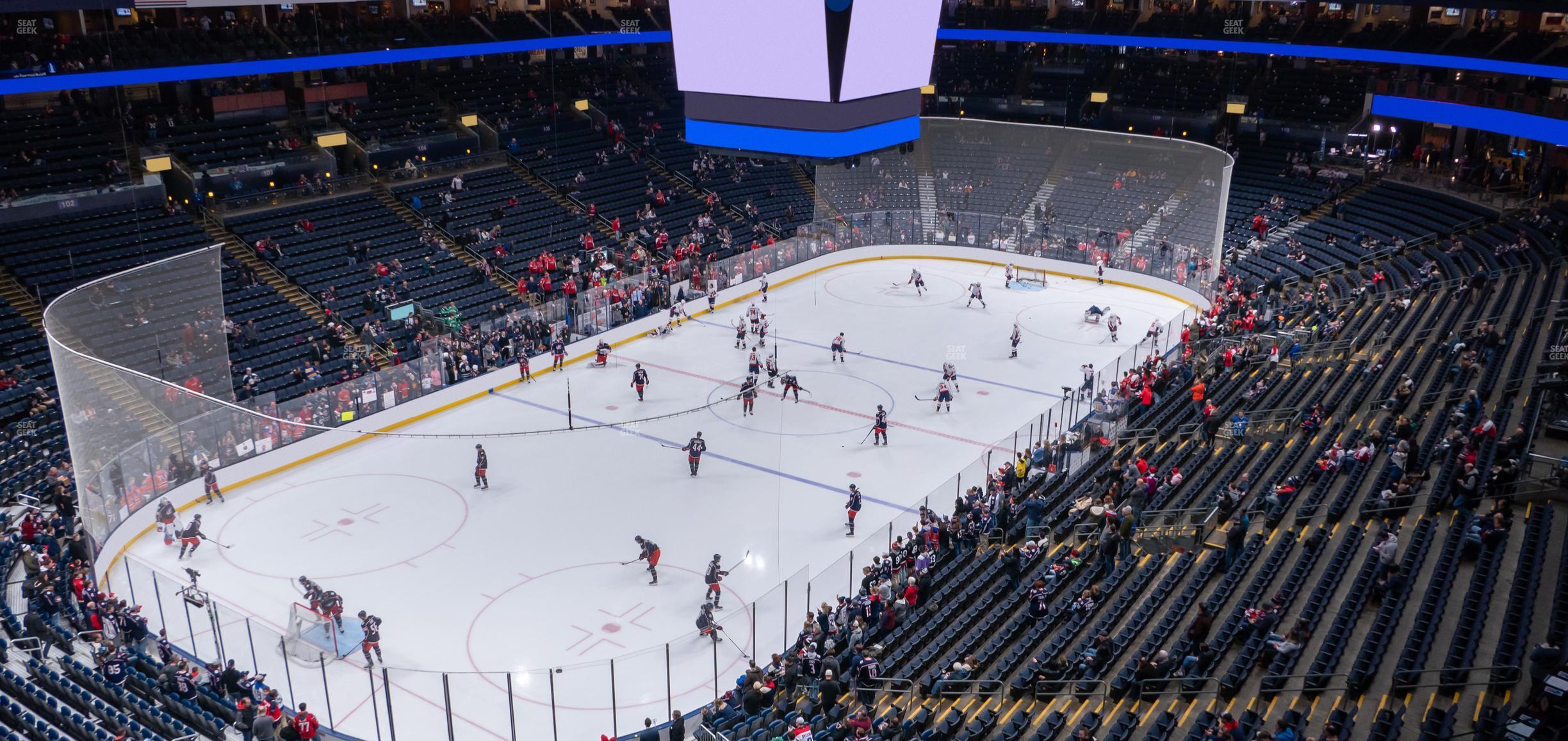 Seating view for Nationwide Arena Section 220