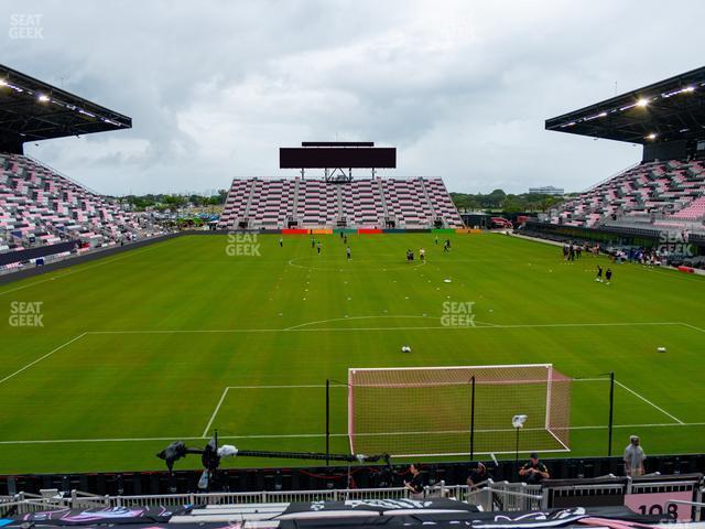 Seating view for Chase Stadium Section 109