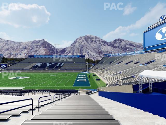 Seating view for LaVell Edwards Stadium Section 1