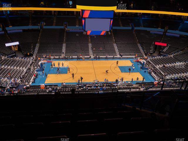 Seating view for Paycom Center Section 324