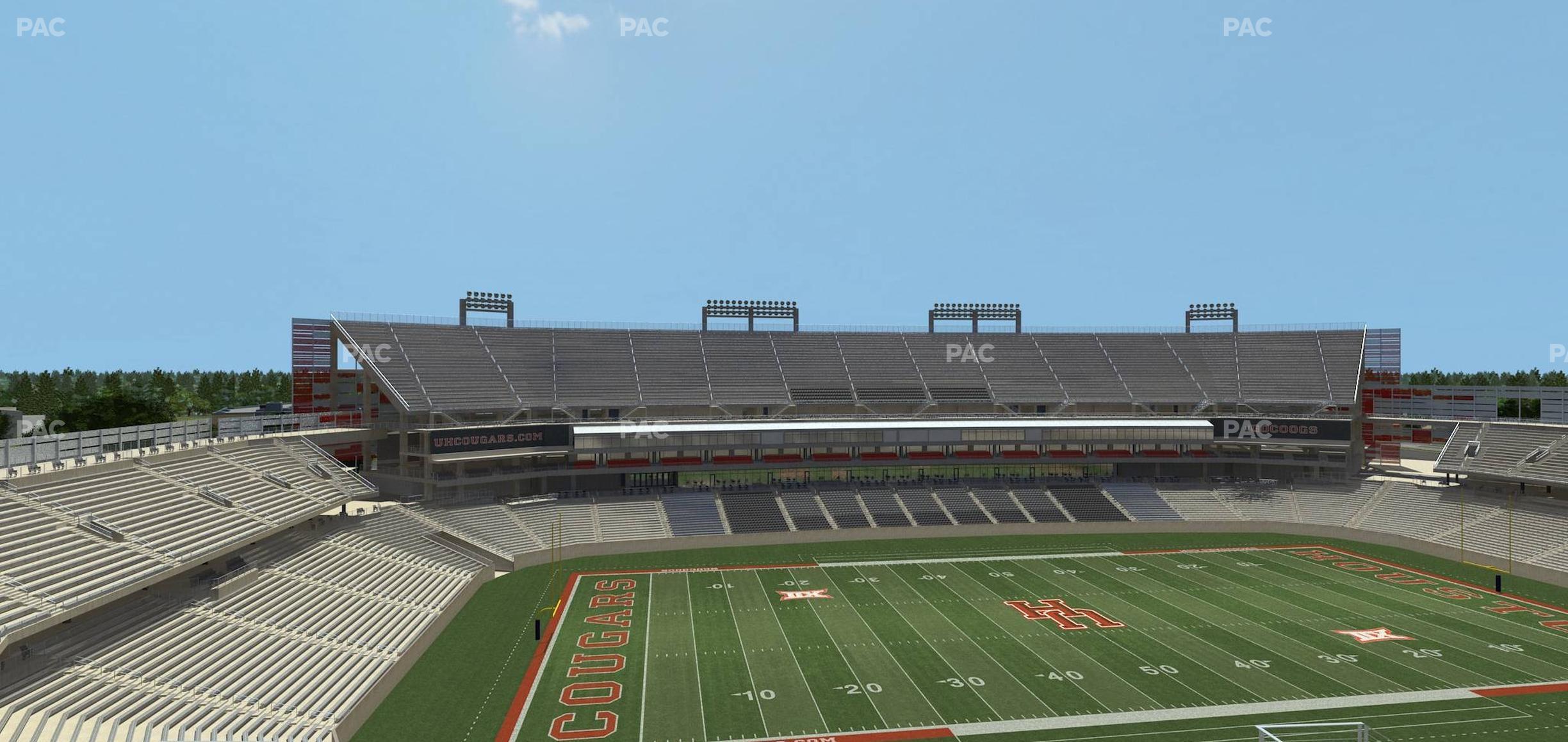 Seating view for TDECU Stadium Section 332