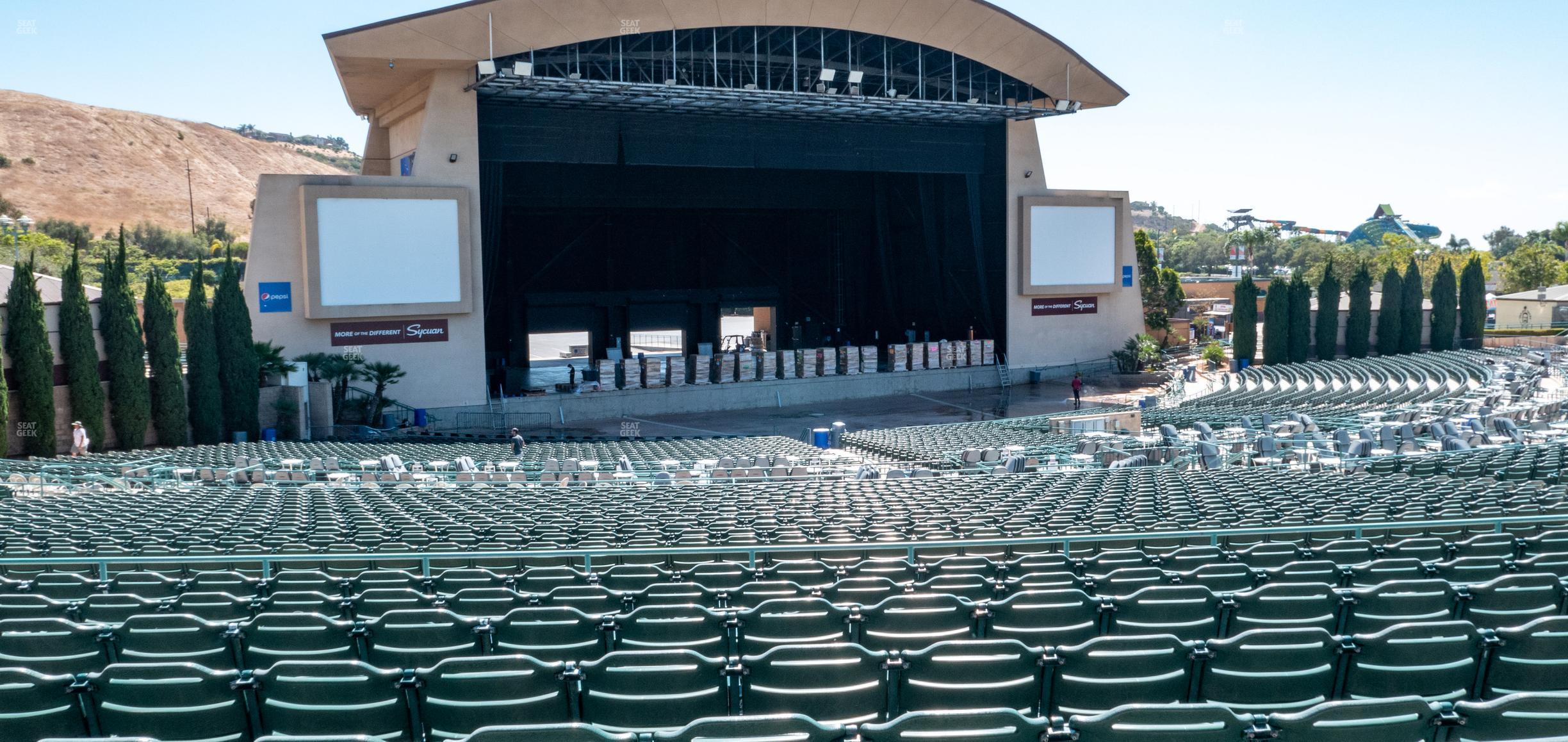 Seating view for North Island Credit Union Amphitheatre Section Upper 304