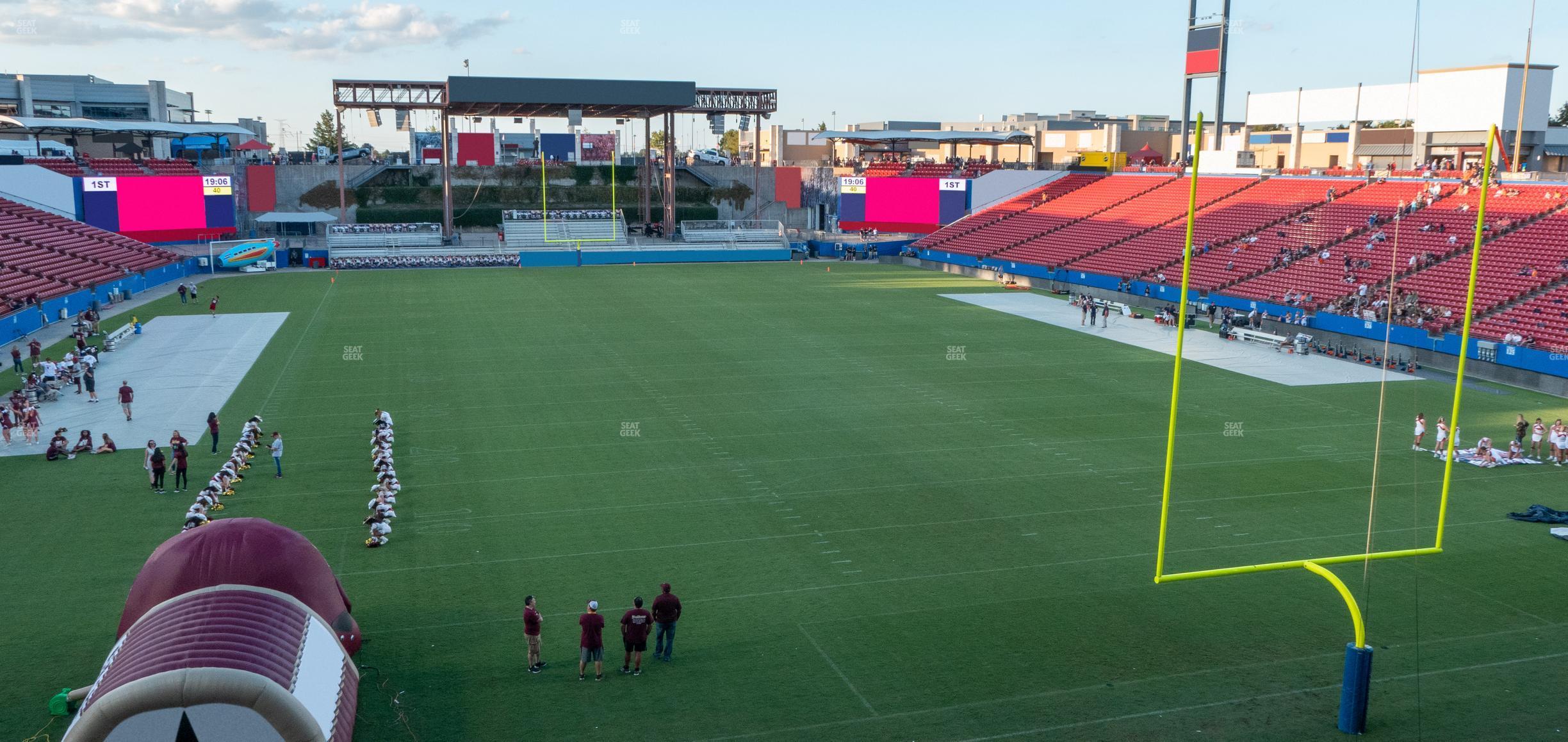 Seating view for Toyota Stadium Section 215