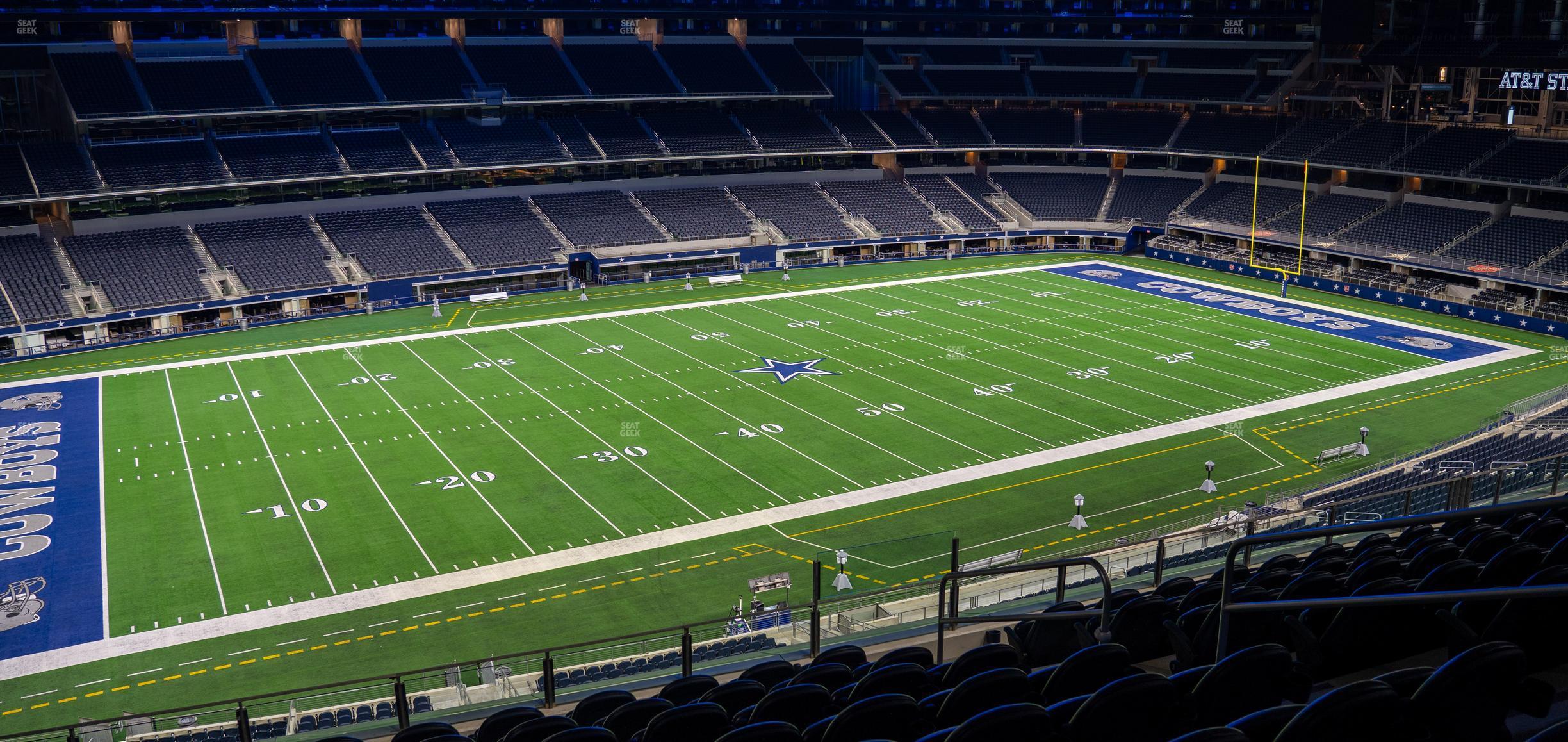 Seating view for AT&T Stadium Section C 339