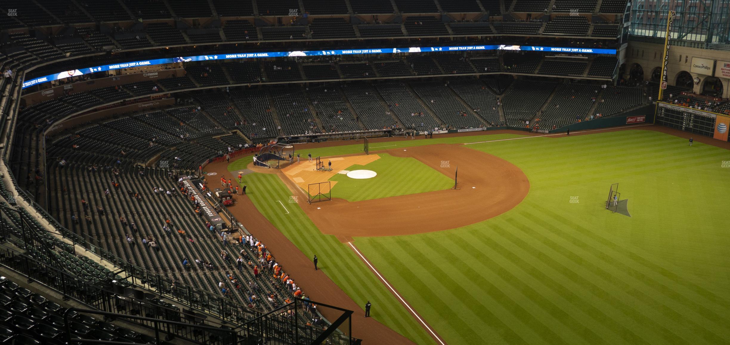 Seating view for Minute Maid Park Section 434