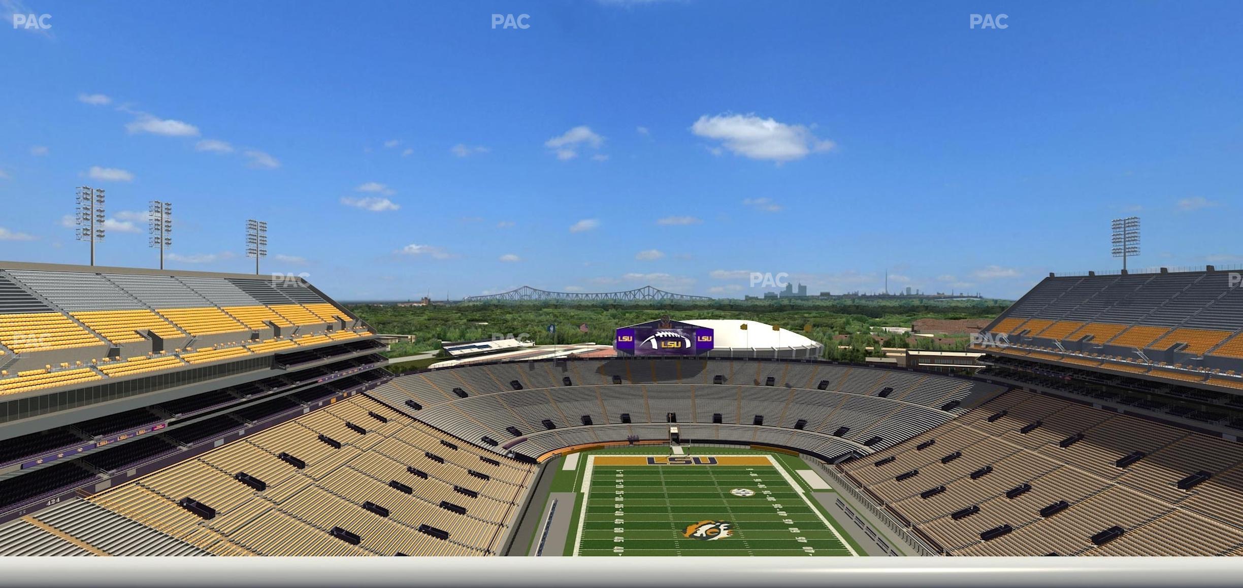 Seating view for Tiger Stadium Section 655