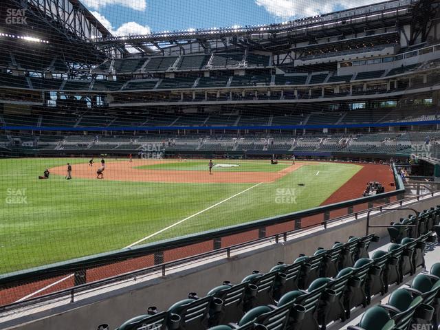 Seating view for Globe Life Field Section 1