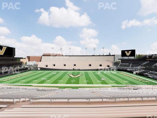 Seating view for FirstBank Stadium Section D