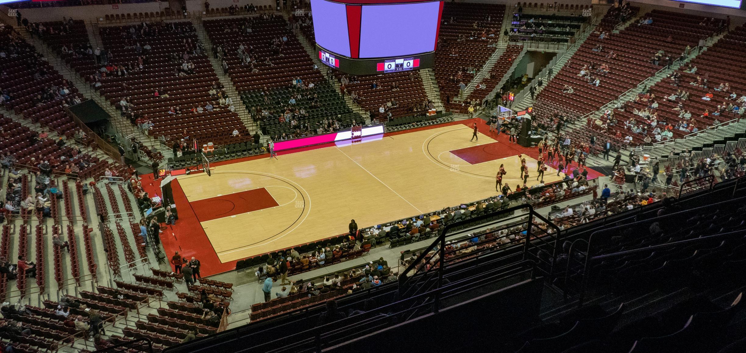 Seating view for Colonial Life Arena Section 224