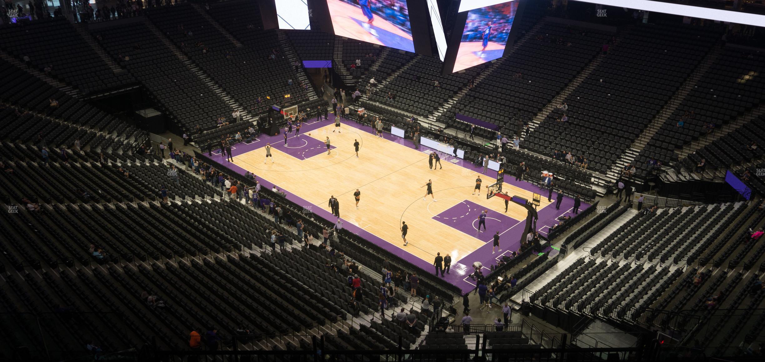 Seating view for Golden 1 Center Section 215