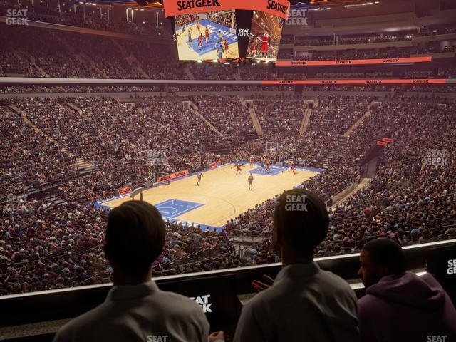 Seating view for Madison Square Garden Section Lexus Level Suite 2