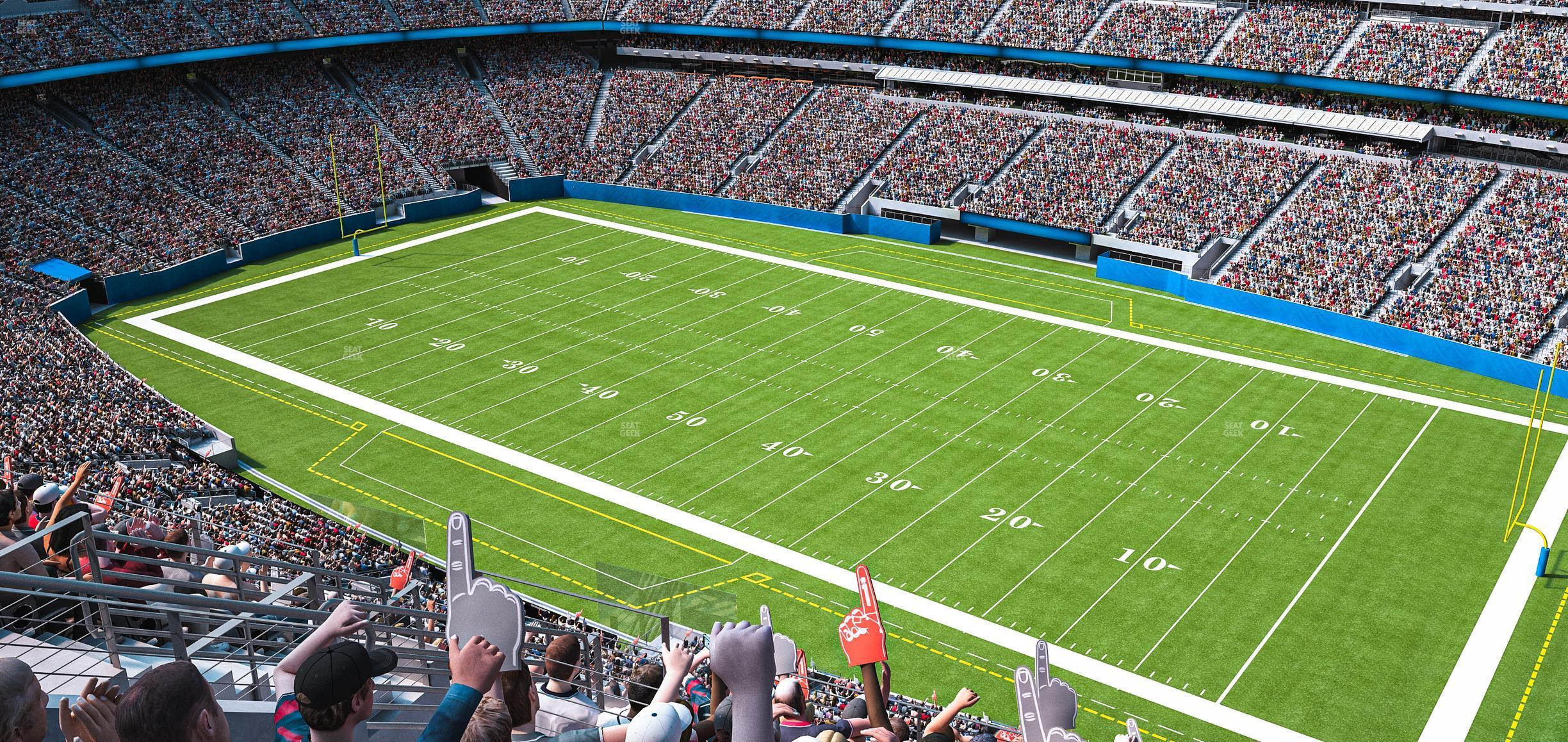 Seating view for MetLife Stadium Section 309