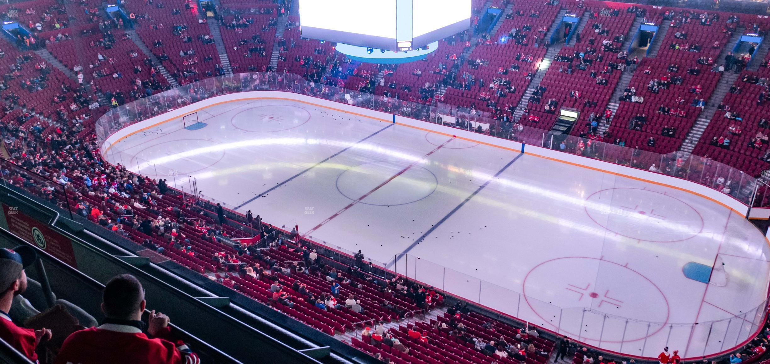 Seating view for Centre Bell Section 334