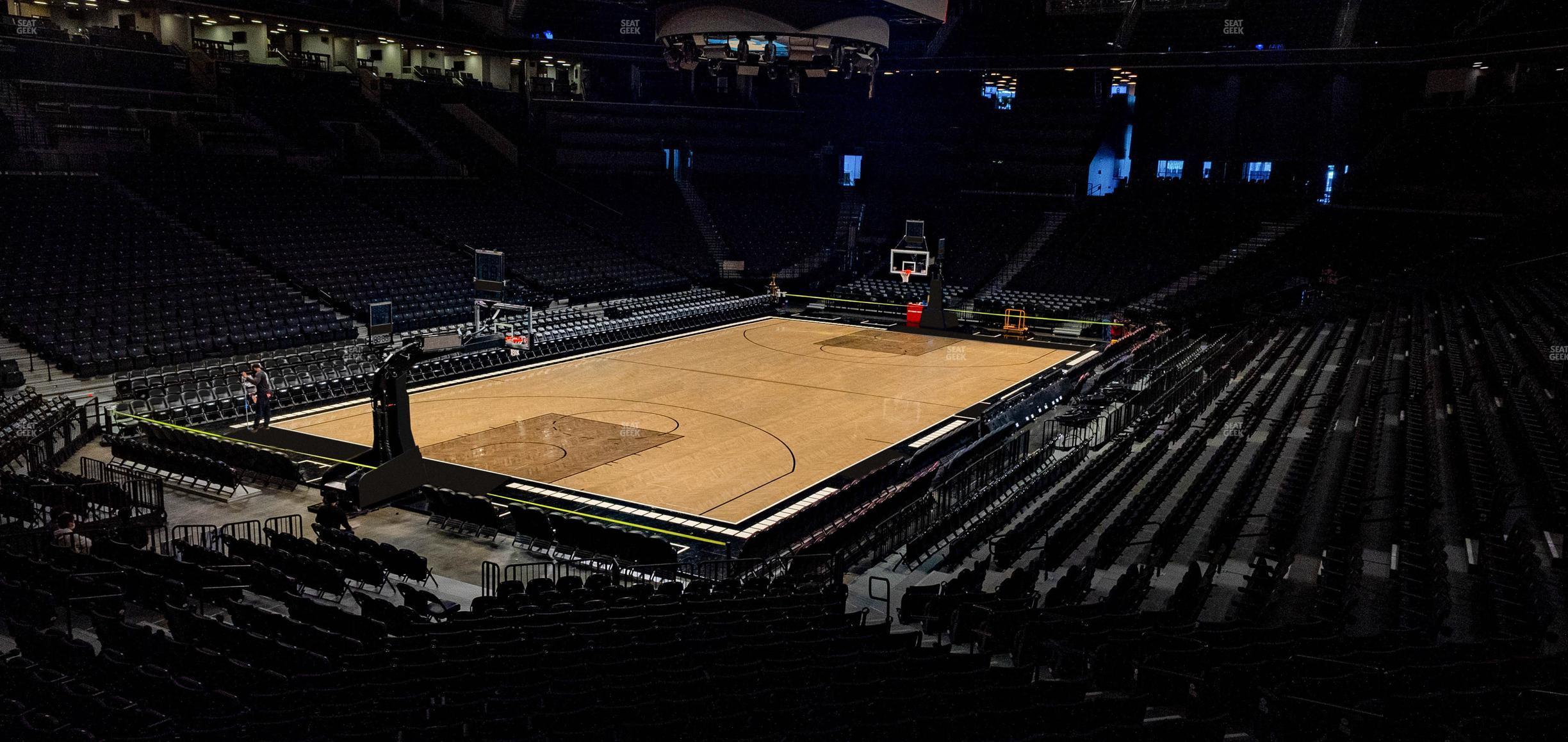 Seating view for Barclays Center Section 13 Wc