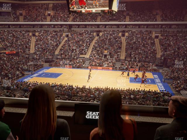 Seating view for Madison Square Garden Section Lexus Level Suite 15