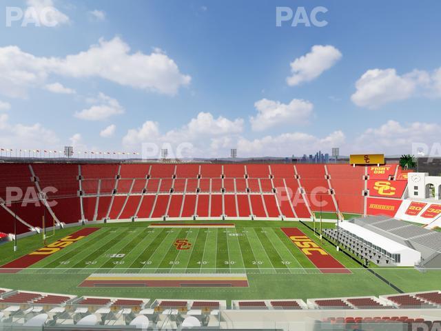 Seating view for Los Angeles Memorial Coliseum Section Suite 508