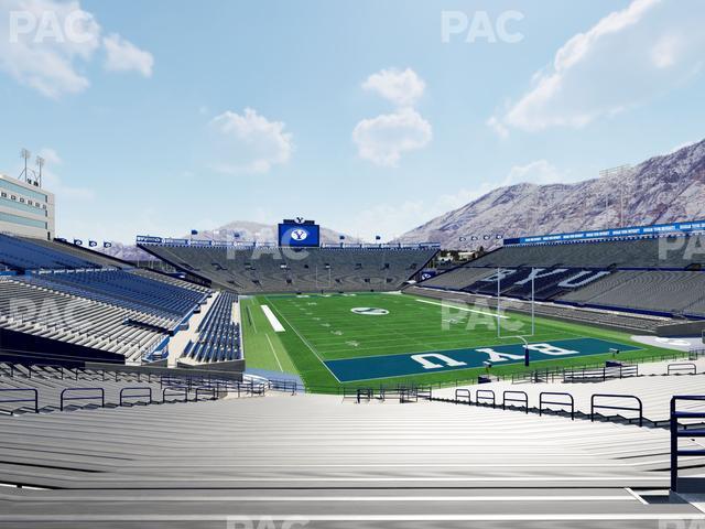 Seating view for LaVell Edwards Stadium Section 147