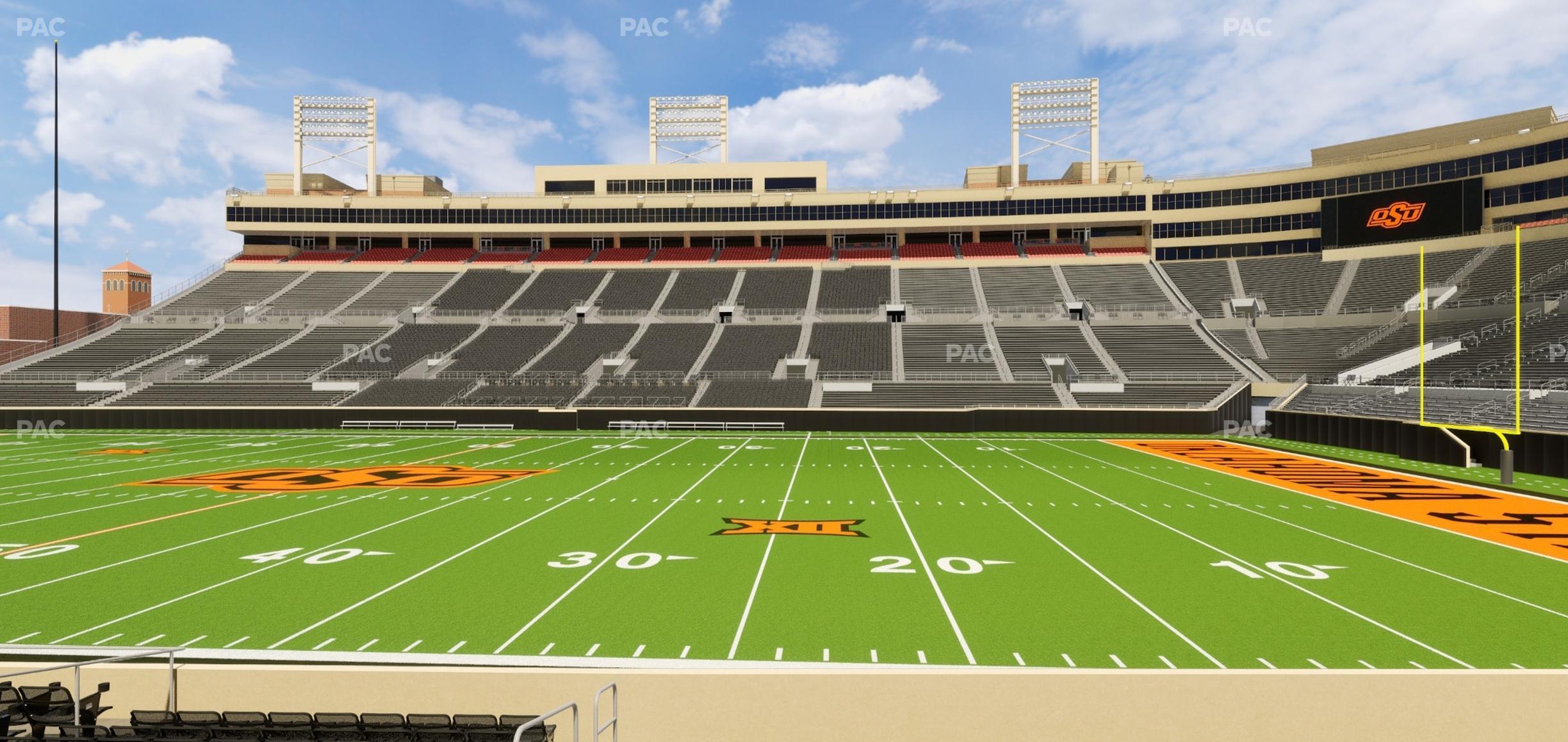 Seating view for Boone Pickens Stadium Section 35