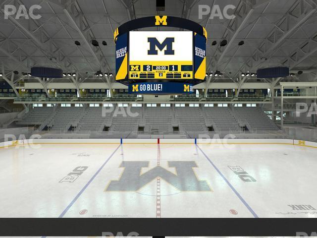 Seating view for Yost Arena Section 215