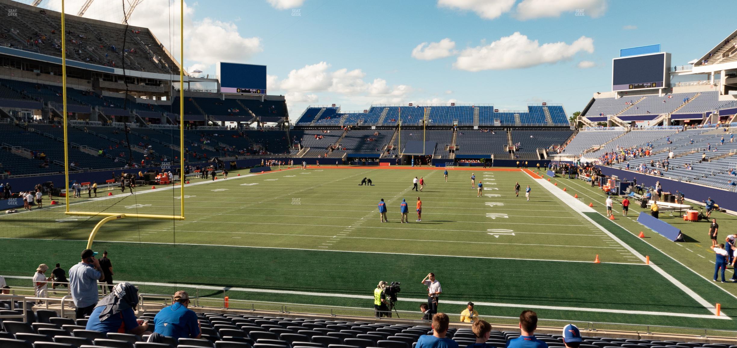 Seating view for Camping World Stadium Section 120