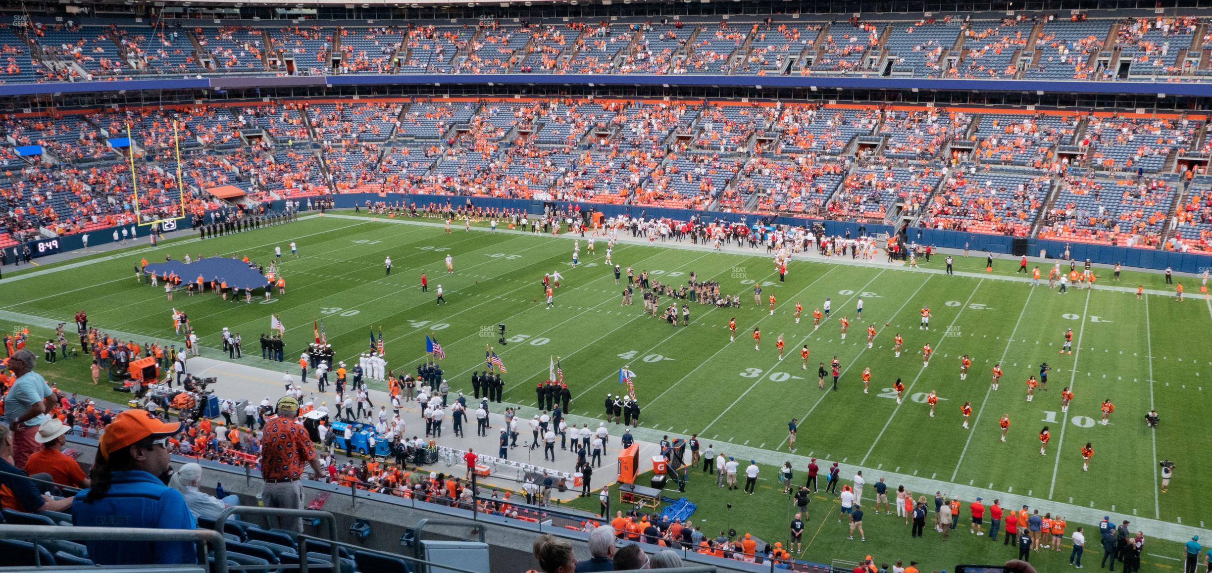 Seating view for Empower Field at Mile High Section 305