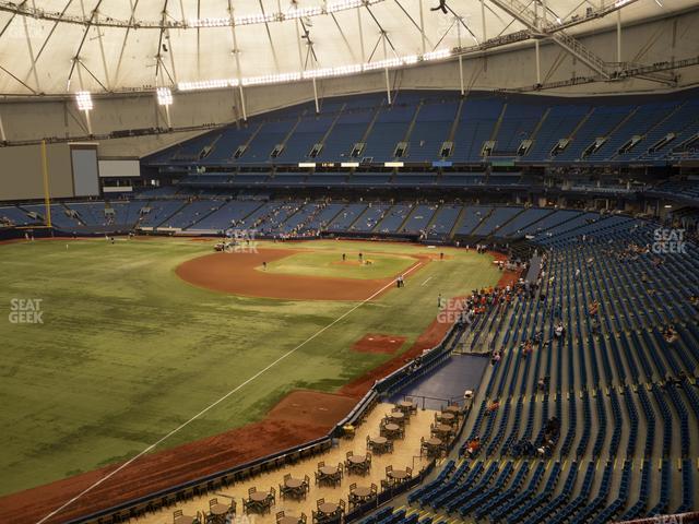 Seating view for Tropicana Field Section 341