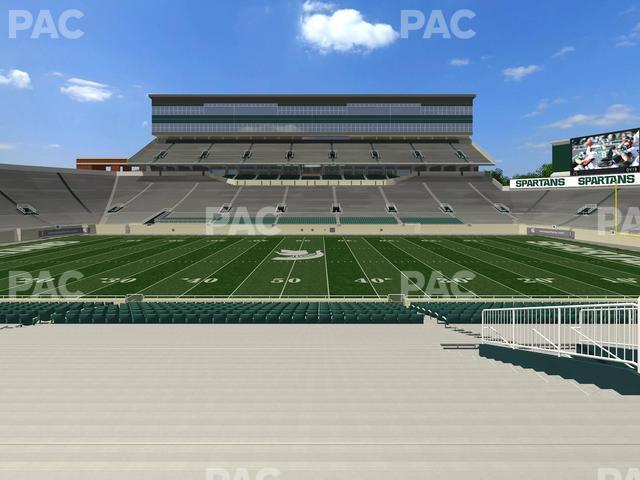 Seating view for Spartan Stadium (Michigan) Section 8