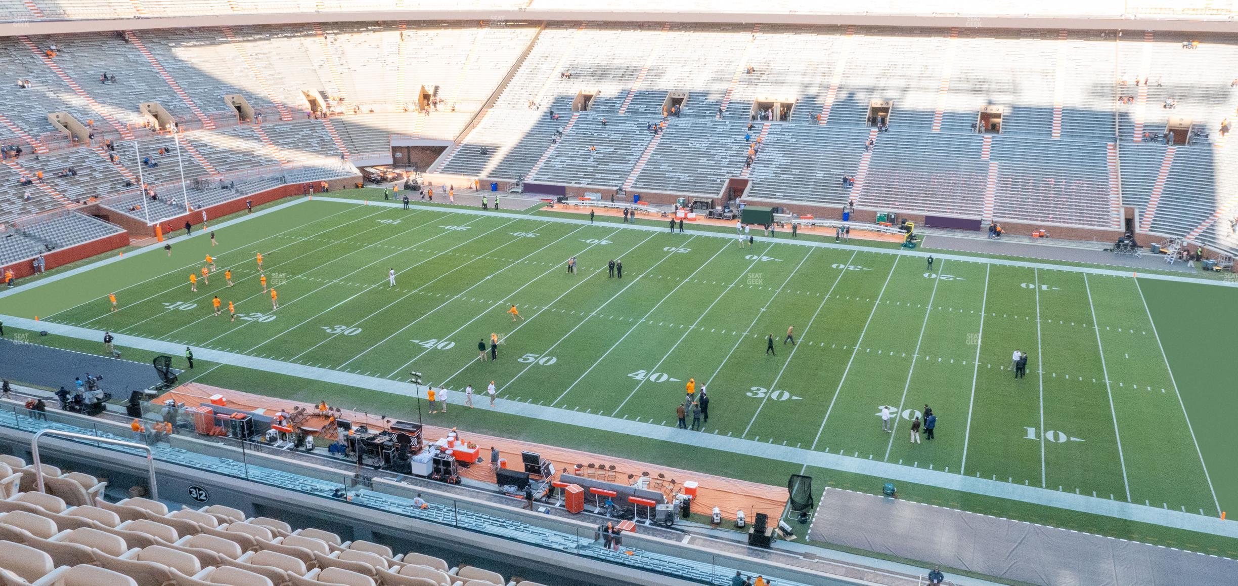 Seating view for Neyland Stadium Section Terrace 2