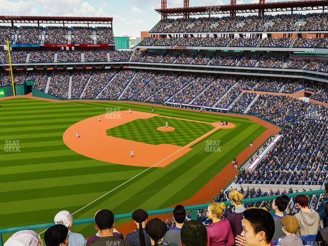 Seating view for Citizens Bank Park Section 331