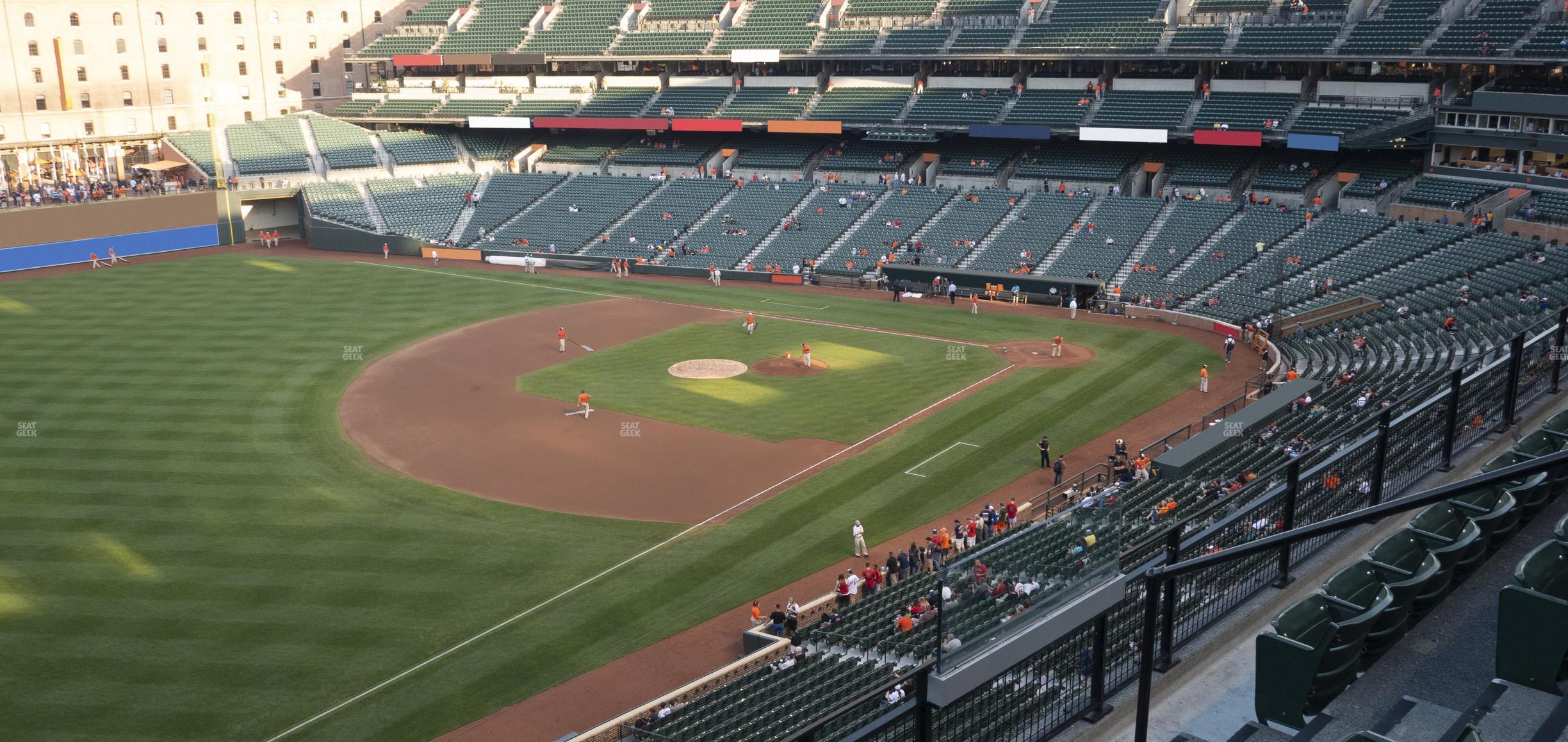 Seating view for Oriole Park at Camden Yards Section 366