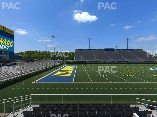 Seating view for Delaware Stadium Section West Ada 7